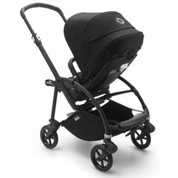Bugaboo Bee6 Complete Stroller Bundle - Black / Grey / Soft Pink