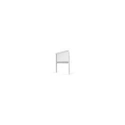 Store Moustiquaire Recoupable pvc Blanc - l 100 x h 160 cm - unitaire - Blanc