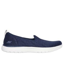 Skechers Women's On-the-GO Flex - Eden Flats | Size 7.5 | Navy/White | Textile | Vegan | Machine Washable