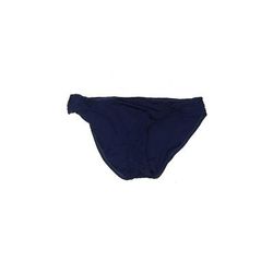 JCPenney Swimsuit Bottoms: Blue Solid Swimwear - Women's Size Large