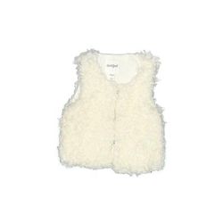 Cat & Jack Vest: Ivory Jackets & Outerwear - Kids Girl's Size 4