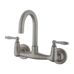 Randolph Morris Wall Mount Gooseneck Utility Faucet RMX002-BN