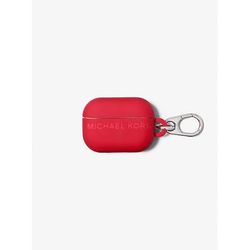 Michael Kors Logo Embossed Case for Apple AirPods Pro® Red One Size
