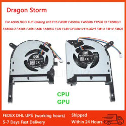 CPU GPU Fan For ASUS ROG TUF Gaming FX95D FX86 FX95G FA506IU FX506 IU FX506LH FX505G FCN FL8R DFS5K12114262H FM1V FMC9 Cooling