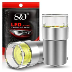 2 pz P21W LED 1156 BA15S BAU15S PY21W BAY15D lampadina a LED 1157 P21/5W R5W LED COB luci di