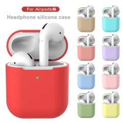 Custodia per auricolari per Apple AirPods 2 1 custodia in Silicone custodia per cuffie Bluetooth