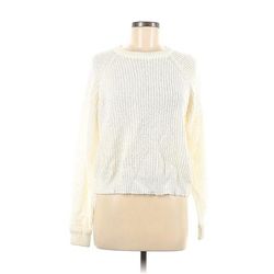 Forever 21 Pullover Sweater: Ivory Tops - Women's Size Medium