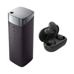 Philips Portable Bluetooth Speaker with True Wireless ANC Headphones Kit TAS7505/00