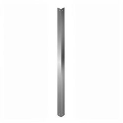 Advance Tabco CG-60 60" Corner Guards - Adhesive Tape Backing, 16 ga Stainless, 60" Height, Silver