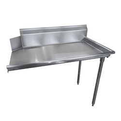 Advance Tabco DTC-S30-120R Straight Dishtable - L-R Operation, Stainless Legs, 119x30x34", 14 ga 304 Stainless, Stainless Steel