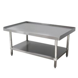 Advance Tabco ES-302 24" x 30" Stationary Equipment Stand for General Use, Undershelf, Stainless Steel