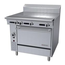 Garland C36-8C LP 36" Commercial Gas Range w/ 3 Hot Tops & Convection Oven, Liquid Propane, Stainless Steel, Gas Type: LP