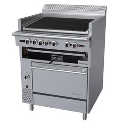 Garland C36-ARR NG 36" Commercial Gas Range w/ Charbroiler & Standard Oven, Natural Gas, Stainless Steel, Gas Type: NG