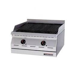 Garland GD-36RB NG Countertop Designer Series Charbroiler, 36"W, Cast Iron, Natural Gas, Stainless Steel, Gas Type: NG