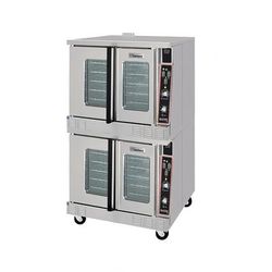 Garland MCO-ES-20-S 208/1 Master Double Full Size Electric Commercial Convection Oven - 20.8 kW, 208v/1ph, Master 200 Solid State Controls, Stainless Steel