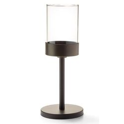 Hollowick 272BZ Mod Candlestick Base w/ Shade Support, 6 3/4 x 4", Dark Bronze