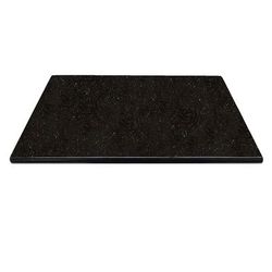 Art Marble G20636X36 36" Square Granite Table Top - Indoor/Outdoor, Black Galaxy