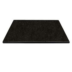 Art Marble G20636X36 36" Square Granite Table Top - Indoor/Outdoor, Black Galaxy