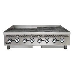 Star 8148RCBB NG (8H-8148RCBB-NG) 48" Charbroiler w/ Manual Controls & Steel Radiants, 160000 BTU, Convertible, Stainless Steel, Gas Type: Convertible