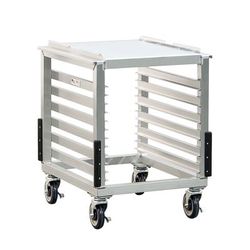 New Age 98000 23 1/4" Mixer Table w/ Aluminum Pan Slide Base & Outrigger Channels, 26"D