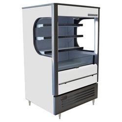 Beverage-Air VMHC7-1-W 35 1/2" Vertical Open Air Cooler w/ 4 Levels - White, 115v