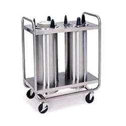 Lakeside 7205 35 1/2" Mobile Dish Dispenser w/ (2) Columns, Stainless, Silver