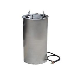 Lakeside 93425 208 16" Heated Drop In Dish Dispenser - ADA, Stainless, 208v/1ph, Silver