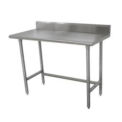 Advance Tabco TKMSLAG-300-X 30" 16 ga Work Table w/ 304 Series Stainless Steel Top, 5" Backsplash