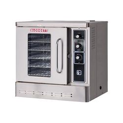 Blodgett DFG-50ADDL LP Single Half Size Liquid Propane Gas Commercial Convection Oven - 27,500 BTU, Stainless Steel, Gas Type: LP