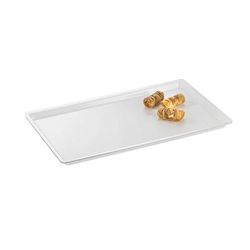 Cal-Mil 325-12-12 Shallow Display Tray, 12" x 20" x 1" Deep, Clear Acrylic