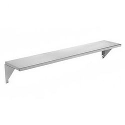 Advance Tabco TTS-2 Stationary Solid Flat Tray Slide, 31 13/16", Stainless, Silver