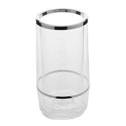 American Metalcraft AWC49 9" Double Walled Wine Cooler - Acrylic, Clear