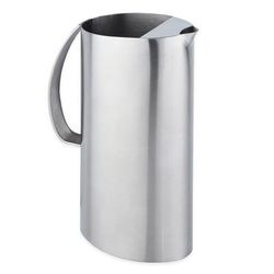 American Metalcraft OWPIT54 54 oz Stainless Steel Pitcher w/ Ice Guard, Silver