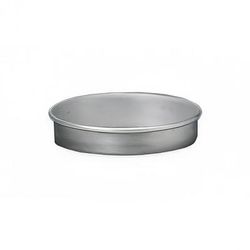 American Metalcraft T80162 16" Solid Straight Sided Pizza Pan, 2" Deep, Tin/Steel, 16" ID