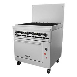 Vulcan 36C-36CBP 36" Commercial Gas Range w/ Charbroiler & Convection Oven, Liquid Propane, Stainless Steel, Gas Type: LP