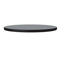 Correll CT30R-15-09 30" Round Cafe Breakroom Table Top, 1 1/4" High Pressure, Gray Granite, 1.25 in