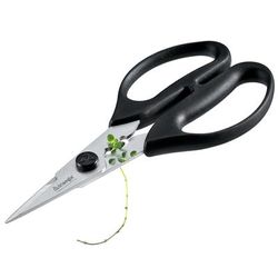 Louis Tellier 504780902 Herb Shears w/ Leaf Stripping Holes - Stainless Steel Blades