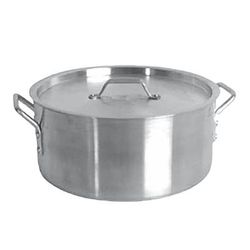 Thunder Group SLSBP4015 15 qt Stainless Steel Braising Pot, Silver
