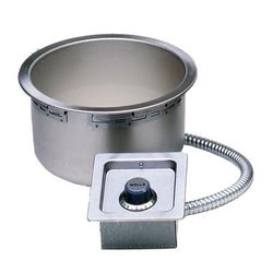 Wells SS-10D 120 11 qt Drop In Soup Warmer w/ Infinite Controls, 120v, Stainless Steel