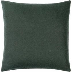 Meabh 20" Square Modern Wool Ink/Charcoal/Onyx/Light Silver/Lunar Green Throw Pillow - Boutique Rugs