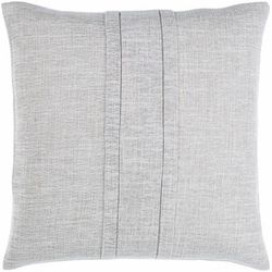 Stash 20" Square Modern Cotton Light Gray/Ash/Off White Throw Pillow - Boutique Rugs