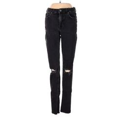 Divided by H&M Jeans - High Rise: Black Bottoms - Women's Size 4