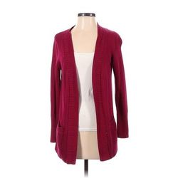 Talbots Outlet Cardigan Sweater: Burgundy - Women's Size P