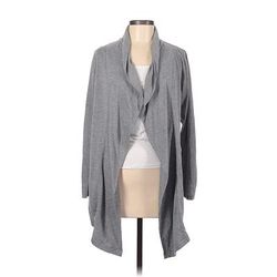 SONOMA life + style Cardigan Sweater: Gray - Women's Size Medium