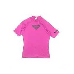 Roxy Rash Guard: Pink Swimwear - Women's Size 12