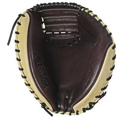 All Star S7 Elite CM5000 34" Baseball Catcher's Mitt - Right Hand Throw Brown