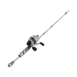 Zebco Folds of Honor Spincast Reel and Rod Combo 6ft 2-PC Rod w/ EVA Handle QuickSet Anti-Reverse Reel w/ Bite Alert 33602MFOHC.NS4