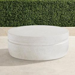 Outdoor Corbyn Accent Stool - Outdoor Furniture - Frontgate