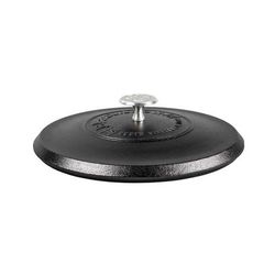 Lodge BLIC10 10 1/4" Round Self-Basting Cast Iron Lid, Black