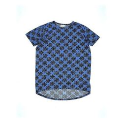 Lularoe Short Sleeve T-Shirt: Blue Tops - Kids Girl's Size 14